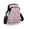thumbnail image 3 of HELLHERO Colorful Daisy Field Crossbody Small Crossbody Bags with 2 Zippers Travel Crossbody Purse Stylish Polyester, 3 of 7