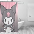 thumbnail image 3 of Saiise Sanrio Print Shower Curtain for Bathroom,Shower Curtain Set with Hooks for Home, Bathroom Decor Waterproof Fabric,72x72, 3 of 8