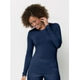 thumbnail image 4 of Maevn Women's Ladies Long Sleeve Under Scrub Tee - 6709, 4 of 8