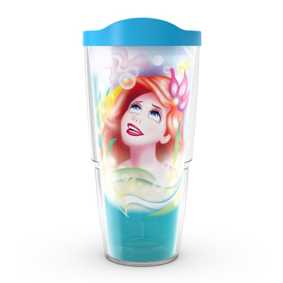 Tervis Disney - The Little Mermaid - Ariel 80s Made in USA Double Walled  Insulated Tumbler Travel Cup Keeps Drinks Cold & Hot, 24oz, Classic