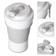 thumbnail image 4 of Taza de bolsillo a prueba de fugas, taza de viaje plegable, tazas de café reutilizables portátiles, taza de Camping plegable de silicona creada magistralmente, 4 of 14