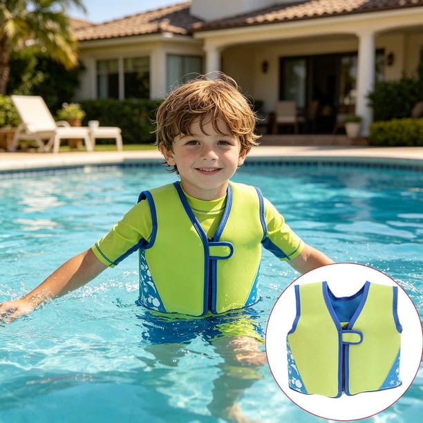 Gilet de Sauvetage en Néoprène Trempé pour Enfant, Dispositif de Glaçage pour Sports Aquatiques, Maillots de Bain pour Garçons et Bol, Aide à la Formation, Sécurité 18 Gilet de Sauvetage en Néoprène Trempé pour Enfant, Dispositif de Glaçage pour Sports Aquatiques, Maillots de Bain pour Garçons et Bol, Aide à la Formation, Sécurité 18