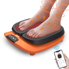 Snailax Foot Massager With Heat, Vibration Foot Massager for Blood Circulation