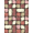 Beige, Pattern 1, variant on ODIKA 4' x 6' Machine Washable Non-Slip Area Rug, geometric checkered High Traffic Rug, Orange, 1117583