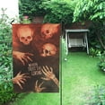 thumbnail image 6 of Halloween Garden Flag 12x18 Double Sided Yard House Seasonal Holiday Outdoor Decor (ONLY FLAG), 6 of 7