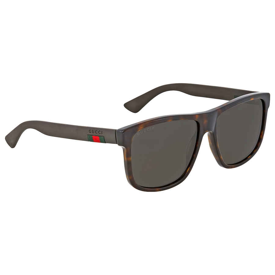 Selv tak forfader skøn Gucci Polarized Grey Square Sunglasses - Walmart.com