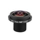 thumbnail image 1 of Lente De Cámara De Seguridad Ojo De Pez Hd De 5 Mp Lente De 1,7 Mm De Distancia Focal 185 ° Cctv Para Cámara De Seguridad Ojo De Pez Advancent AF000367-00, 1 of 6