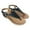 Black, variant on BADHUD Orthotic Sandals for Women Girls Comfortable Split-Toe Flat Sandals Casual Summer Vacation Sandals Arch Support Flip Flop Sandals for Women