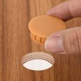 thumbnail image 6 of Uxcell 32Pcs Plastic Hole Plugs, Flush Type Panel Hole Plugs Insert End Caps for Locking Hole Furniture Cabinet 12mm Orange, 6 of 6