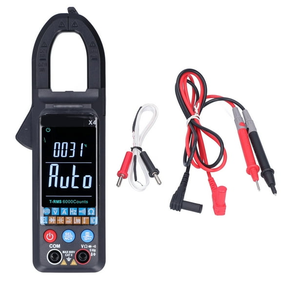 Clamp Meter,X4 AC Clamp Meter Intelligent Clamp Meter AC Clamp Meter Sturdy Construction