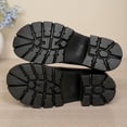 thumbnail image 6 of Bkhluea Women Cross Strap Bow Mary Jane Platform Shoes Comfortable Footwear For Office Casual Outdoor Daily Activities, 6 of 7