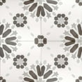 thumbnail image 6 of The Tile Life Dahlia 6" x 6" Noir Matte Porcelain Tile Sample, 1 Piece, 6 of 8
