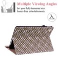 thumbnail image 3 of iPad 9.7 2018 2017 Case with Pen Holder, iPad Air 2/Air 1 Case for iPad Pro 9.7 2016, Allytech Card Slots Stand Folio PU Leather Auto Sleep Dropproof Protective Case for iPad 6/iPad 5 9.7", Brown, 3 of 7