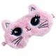 thumbnail image 3 of GOOHOCHY Máscara de ojos de peluche para dormir con dibujos de gato para niños, 3 of 7