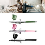 ROZYARD Single Action Airbrush for General Purpose Art Craft Projects Cake Decorating Makeup Art Nail Crafts Tattooing Tool