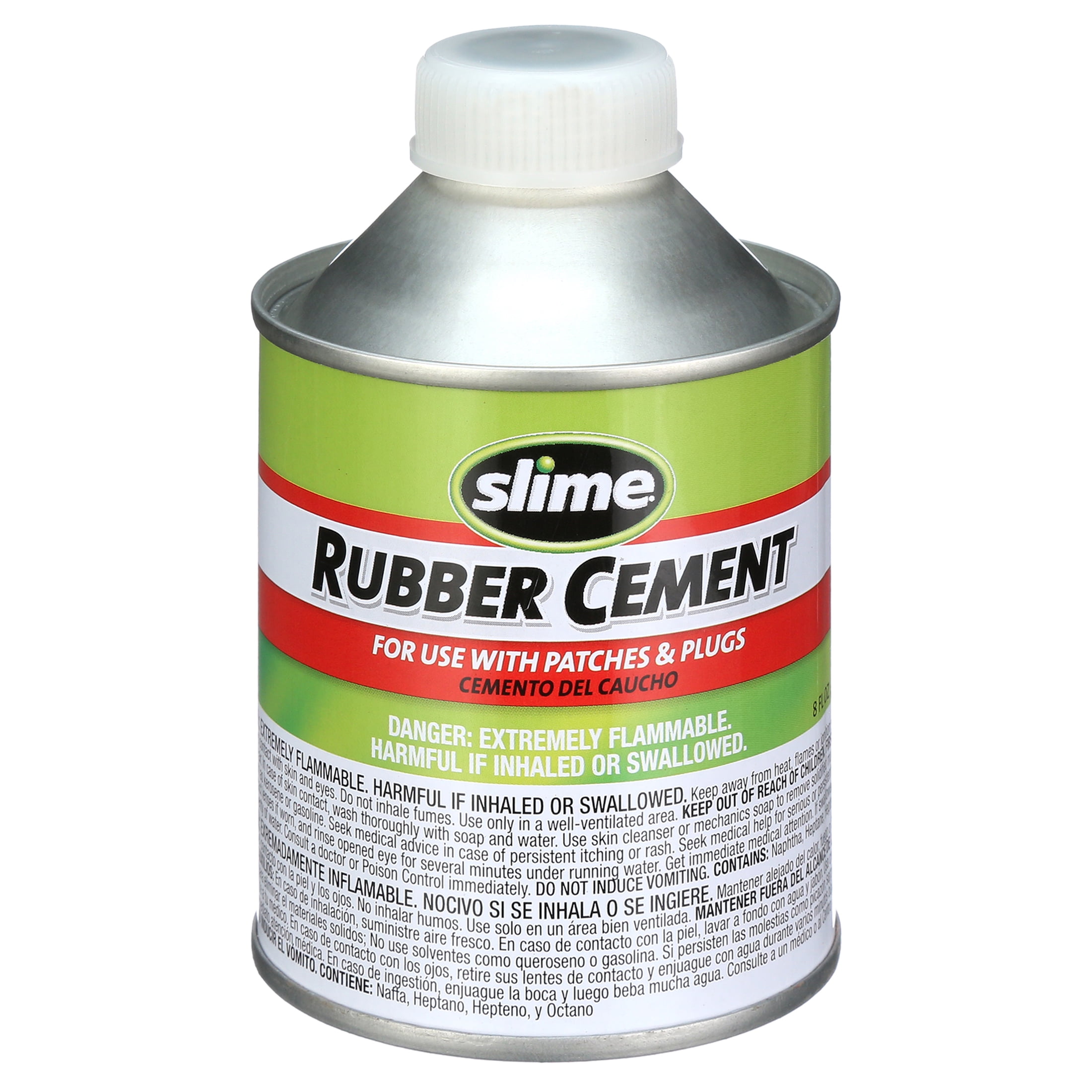 Odysseus Bron klassiek Slime Rubber Cement w/ No-Mess Brush Applicator 8 oz- 1050 - Walmart.com