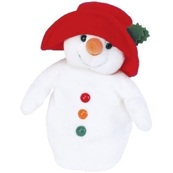 snowman beanie baby