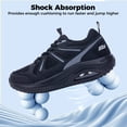thumbnail image 2 of AiEles Womens Wide Toe Box Walking Shoes with Arch Support, Orthotic Sneakers for Daily Use,Cushioned Tennis Shoes for Plantar Fasciitis Relief, 2 of 6