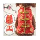 thumbnail image 2 of Mascota perro cachorro invierno estilo chino bordado ropa traje de Año Nuevo, 2 of 4