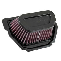 K&N Engine Air Filter: High Performance, Premium, Powersport Air Filter: 2015-2019 YAMAHA (MT-10, YZF R1, YZF R1M, YZF R1S) YA-1015R