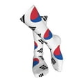 thumbnail image 4 of Rocae Korea Novelty Casual compression Socks For Women Men Contrast Color Stockings, 4 of 8