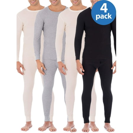 Buy 2 Big Mens Classic Thermal Underwear Crew Top Value 2 Packs, and