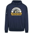 thumbnail image 2 of Men's Levelwear Navy Nashville Predators Contact Banner Arch Pullover Hoodie, 2 of 3