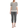 thumbnail image 2 of Time And Tru Women’s Relaxed Utility Jogger Pants, 2 of 5