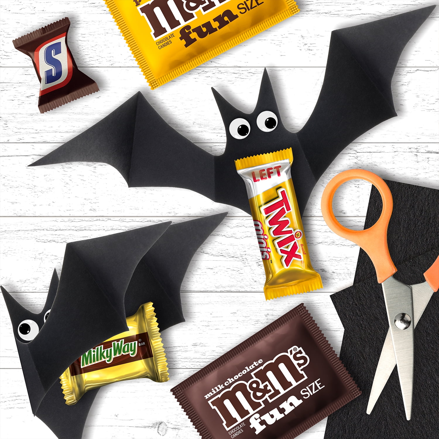 M&M's, Snickers, Twix & More Halloween Candy - 160 Bulk Bag