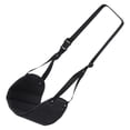 thumbnail image 1 of FUEENIRVA Promote Blood Circulation Plane Travel Foot Hammock Black 1Pack, 1 of 8