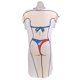 thumbnail image 4 of Bikini Divertido Sunnimix Vestido de mujer Vestido de fiesta en la playa traje de baño azul, 4 of 8