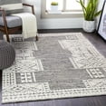 thumbnail image 2 of Mark&Day Area Rugs, 2x4 Rochester Global Medium Gray Area Rug, Grey Black White Carpet for Living Room, Bedroom or Kitchen (2'3" x 3'9"), 2 of 7