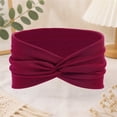 thumbnail image 2 of Kaondbfi Women's Summer Fashion Headband Women Headbands Wide Wrap Extra Turban Head for Lady Large Sport Workout Non Big, 2 of 6