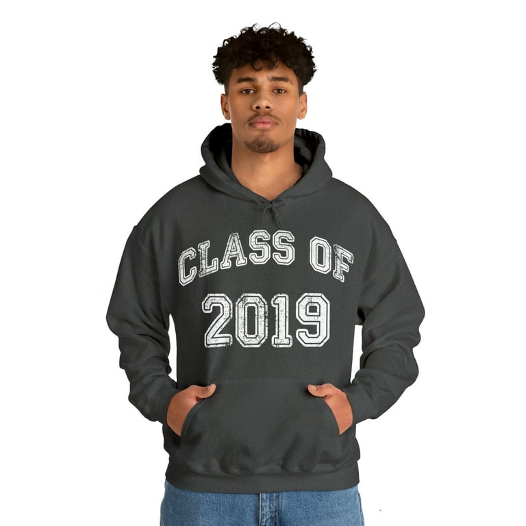 Class Of 2019 Graduation Graphic Hoodie Sweatshirt Sizes S 5XL
