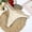 Khaki, variant on Women's Ribbed Bow Thong Panties, Color Block Soft Stretch Breathable Everyday Underwear Red S