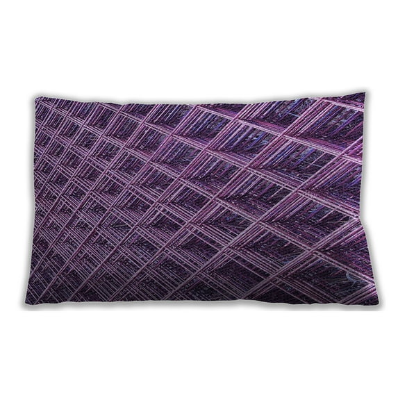 Ahgly Company Outdoor Rectangular Contemporary Lumbar Throw Pillow, 13 inch by 19 inch