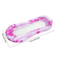 thumbnail image 4 of Tdxkok Inflatable Floating Raft Bed,Foldable Mesh Water Hammock for Adults,Portable Pool Lounge Float for Swimming Pool,Beach,Lake and Summer Water Relaxation, 4 of 6