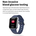 thumbnail image 5 of Sporty Smart Watch with Bluetooth Calling and Step Calories Counter for Men Women Blue 1.85 inches / 4.7 cm, 5 of 8