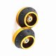 thumbnail image 3 of CNC Aluminum Front Fork Wheel Frame Sliders Motorbike Falling Protection Scooter Moped Gold, 3 of 4