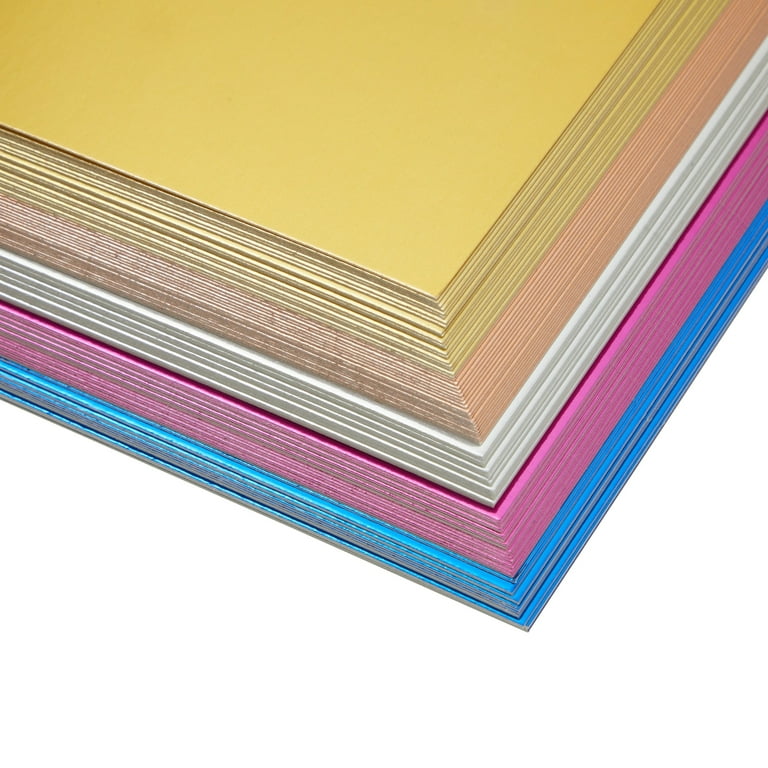 100 Sheets Cardstock Colored Paper Assorted Colors 8.3 x 11.7 180gsm  Colore