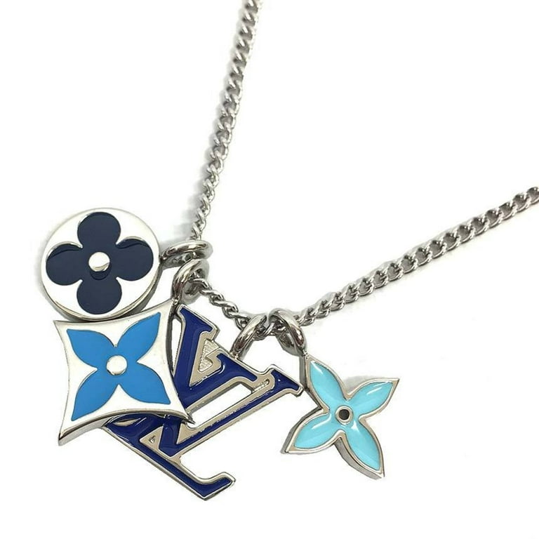Pre-Owned Louis Vuitton LV Instinct Blue Enamel Chain
