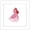 White Framed Version, variant on Gallery Pops Disney Princess - Ariel Wall Art, White Framed Version, 12" x 12"