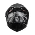 thumbnail image 2 of Casco Abatible Kov Batman Gris Dc Comics Con Led Certificado Dot, 2 of 5