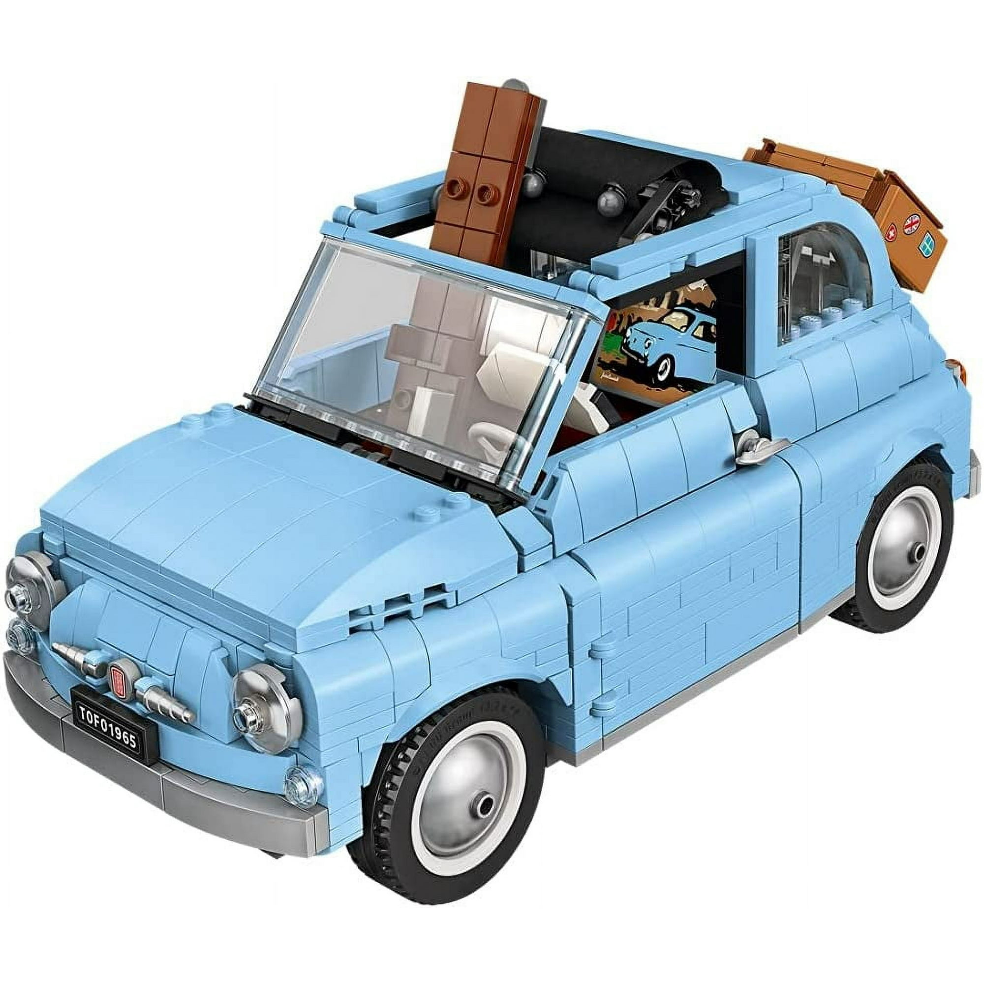 LEGO 77942 Fiat 500 blue