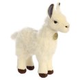 thumbnail image 2 of TheMogan 12" Lovely Llama Milk Fur Soft Fluffy Plush Stuffed Farm Animal Toy Ivory, 2 of 4