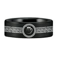 thumbnail image 4 of Virgo Tungsten Carbide Ring, 4 of 7