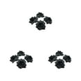 thumbnail image 2 of ZheElen 50pieces DIY Crafts Made Easy With Fabric In Multiple Colors Realistic Appearance Fiber Wide Application Soft Texture Black 4.5cm 3Set, 2 of 6