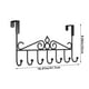 thumbnail image 3 of Over-the-Door Hanger, Door Hook Rack, No-Drill Clothes Storage, Iron Wall Mount Hooks for Bedroom or Entryway, 1-Pack, 3 of 6