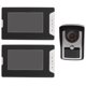 thumbnail image 3 of Videoportero Timbre, De Intercomunicación Timbre Visual Visión Nocturna Por Infrarrojos ABS Aluminio Acrílico Monitor Dual De Alta Definición Para El Hogar, 3 of 7