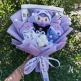 thumbnail image 2 of Regalos de Navidad Sanrio Ramo de flores de peluche Kuromi Muñeco de peluche suave Animales Día de San Valentín Cumpleaños Regalo de fiesta de boda, 2 of 4
